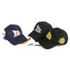 Oversized Lined Color-blocked Brim Baseball Cap