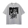 Punch The Monkey Vintage Style Graphic Tshirt Mens Clothing Summer Vintage Fashion T Shirt Tops 100 Cotton Oversized Tshirts