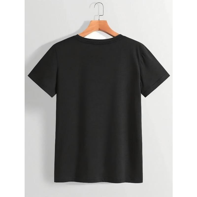 Men's Short-Sleeve T-Shirt Featuring Print, Made from Stretchy And Comfortable , Ideal for Sports, Travel, Everyday Casual - Regular Fit Crew Neck