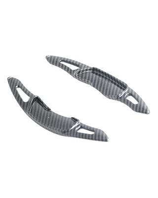 Kohlefaser Auto Schaltwippenabdeckung für Husbaru, XV, Legacy, Forester, Outback, Impreza, WRX STI, Levogue, Autolenkrad