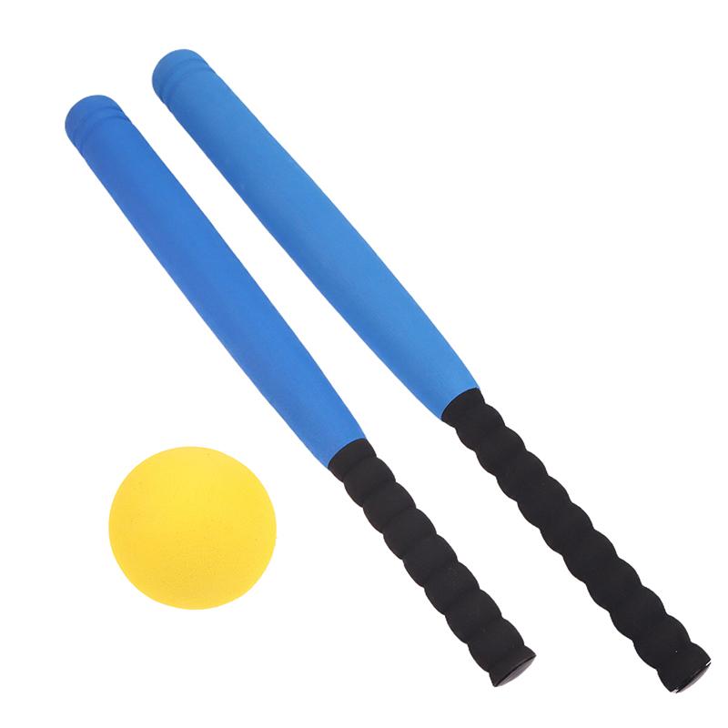 Bērnu beisbola nūja un bumbiņa 21/24 collas viegla droša rotaļlieta Eva softbola nūja beisbola nūja iekštelpu āra mācību spēles spēlēšanai