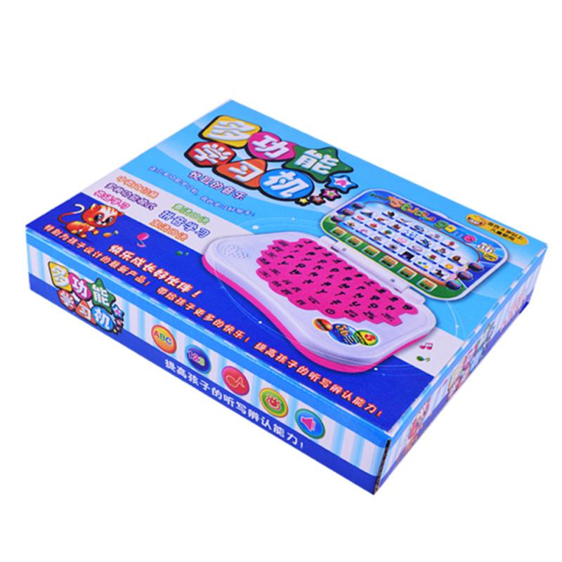 Hot! Multifunction Language Learning Machine Kids Laptop Toy Early Educational Computer Tablet Reading