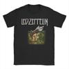 The Mother Ship Led Zeppelin TShirts Men  Vintage Pure Cotton Tees Crewneck Short Sleeve T Shirt Gift Tops