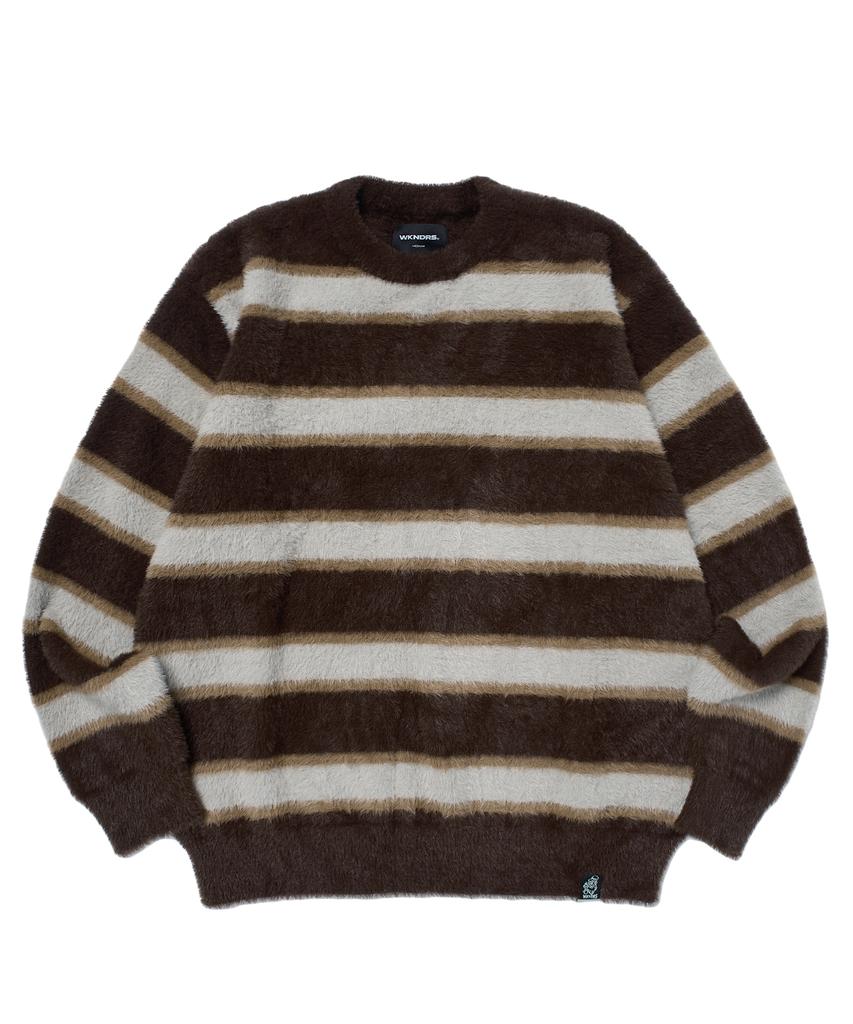 WKNDRS Striped Knit Sweater (Brown)