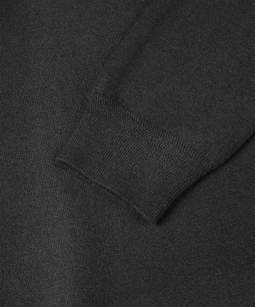 PANICALE Dark Gray Unisex Slim Fit Soft Pocket Knit