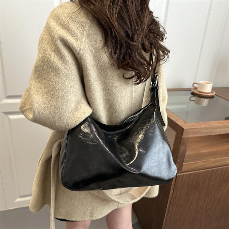 Pu Tote Bag For Women With Car Stitching Style In Large Capacity For Daily Use