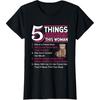 5 Things You Should Know About Ferret Women - Ferret Mom T-Shirt