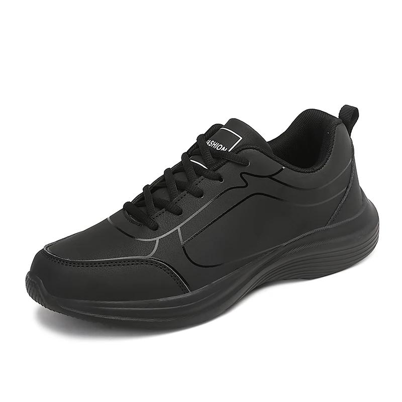 2025 Men Running Shoes Winter Warm Male Sneakers Anti-slip Breathable Men's Walking Shoes Lace Up Soft Casual Shoes Lightweight