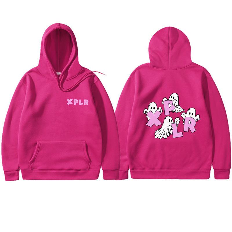 Sam und Colby XPLR Retro Geister Hoodie - Unisex