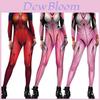 Stunning Eva Neon Genesis Evangelion Asuka Langley Zentai Tights Bodysuit Cosplay Costume For Women