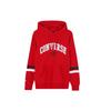 Converse Collegiate Text Pullover Hoodie Asia Sizing 'Red' Men's 10017352-A04