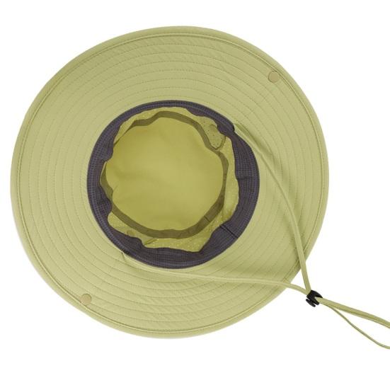 Pălărie de pescar Plasă Respirabilă Material cu Uscare Rapidă Protecție Solară UPF Pălărie cu Margine Largă Coardă Rezistentă la Vânt Pălărie de Soare pentru Activități în Aer Liber Drumeții Pescuit