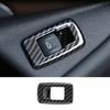Carbon Fiber ABS Tailgate Rear Door Switch Cover Trim For BMW 5 Series 2018-