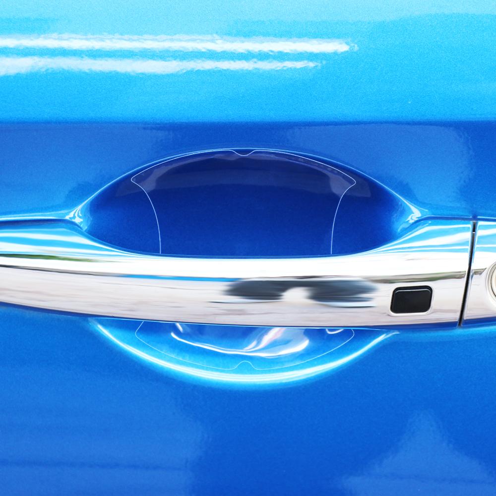 5 sztuk/zestaw przezroczysty uchwyt samochodowy folia ochronna naklejki na drzwi samochodu dla Renault Megane 2 3 Duster Logan Clio 4 3 Laguna 2 Sandero Scenic 2 Captur