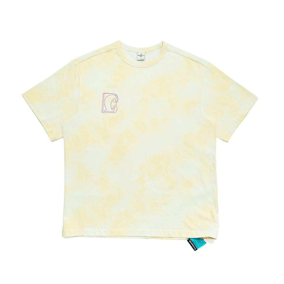BRIAN BERRY Poppy Dyeing Tee_Light Yellow