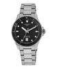 T-Sport Seastar 1000 Stainless Steel Black Dial Quartz Diver's T120.210.11.051.00 300M Unisex Watch