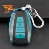 Tpu Leather Shell Fob For Geely Coolray - Atlas Boyue Nl3 Emgrand X7 Ex7 Suv Gt Gc9 Borui Car Remote Key Case Cover