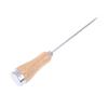 Ice Pick Ice Icing Breaker Wooden Handle Stainless Steel Ice Pick Punch Crusher Cocktail Stick Fruit Bar Kitchen Tool