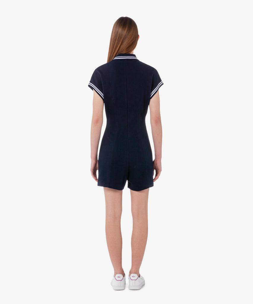 Lacoste Women'S Mif Striped Collar Jumpsuit Ef2431-56G 525