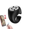 Scrolling Ring Wireless Finger Shutter Remote Control Page TurnerMobile Phone Controller Blue-tooth Compatible For Home Travel