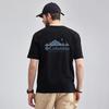 Latest Loose Printing T-shirt Men's Summer New Outdoor Sports and Leisure Breathable Cotton Round Neck Short Sleeves Ins