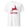 Funny Hunting T Shirt Fast Food Witty For Hunters Fun Idea Vintage Washed Stretched Versatile Casual Homme Breathable