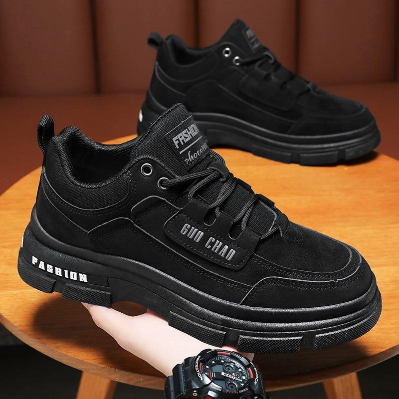 Herfst herenschoenen nieuw ademend werkschoenen heren trend veelzijdig antislip slijtvast sport board schoenen