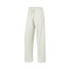 Li Ning Lockerer Gerader Beinverlauf Sportliche Mittelhohe Vielseitige Freizeithose Damenunterteile AKLU606-2