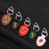 Leather Car Keychain Shield Type Key Ring For Panamera Spyder Carrera Macan Cayman Cayenne 911 970 981 991 Sticker Blsh61