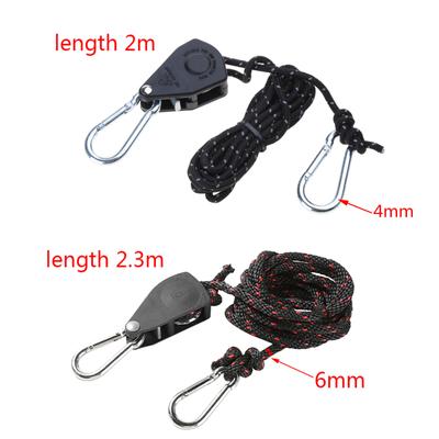 Tent Rope Lock Pulley Adjuster Fixed Buckle Rope Heavy Ratchet Pulley Wind Stopper Tie Downs Rope Hanger Camping Tool