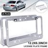 Steel Rhinestone Luxury For USA Truck Bling License Plate License Plate Frame Car Frame Plate