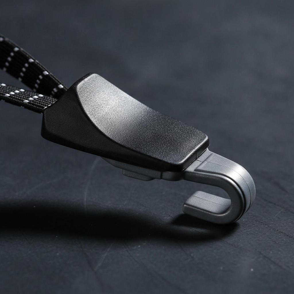 Bike Cargo Strap with Clips Flat Bungee Cord Synthetic Compact