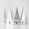 1Pc Kids Birthday Crown Children Party Cloth Headband Girls Christmas Elastic Photoshoot Props Baby One Year Old Photography New