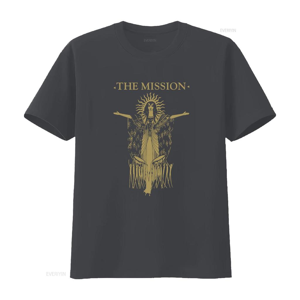 Nou Rar Tricou The Mission Gods Own Medicine Bandă Rock Gothic Disponibil în Mărimi S 5XL Vintage Spălat Elegant Confortabil