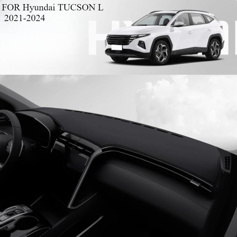 FOR Hyundai TUCSON L -2024 Car Dash Mat Dashmat Dashboard Mat Cover Sun Shade Dash Board Cover Carpet  Accessories