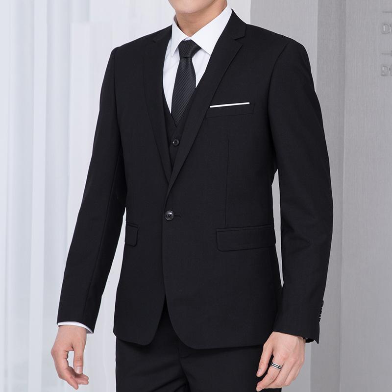 Men's Plus Size Casual Suit Top Single Button Loose Business Jacket Slim Party Jacket
