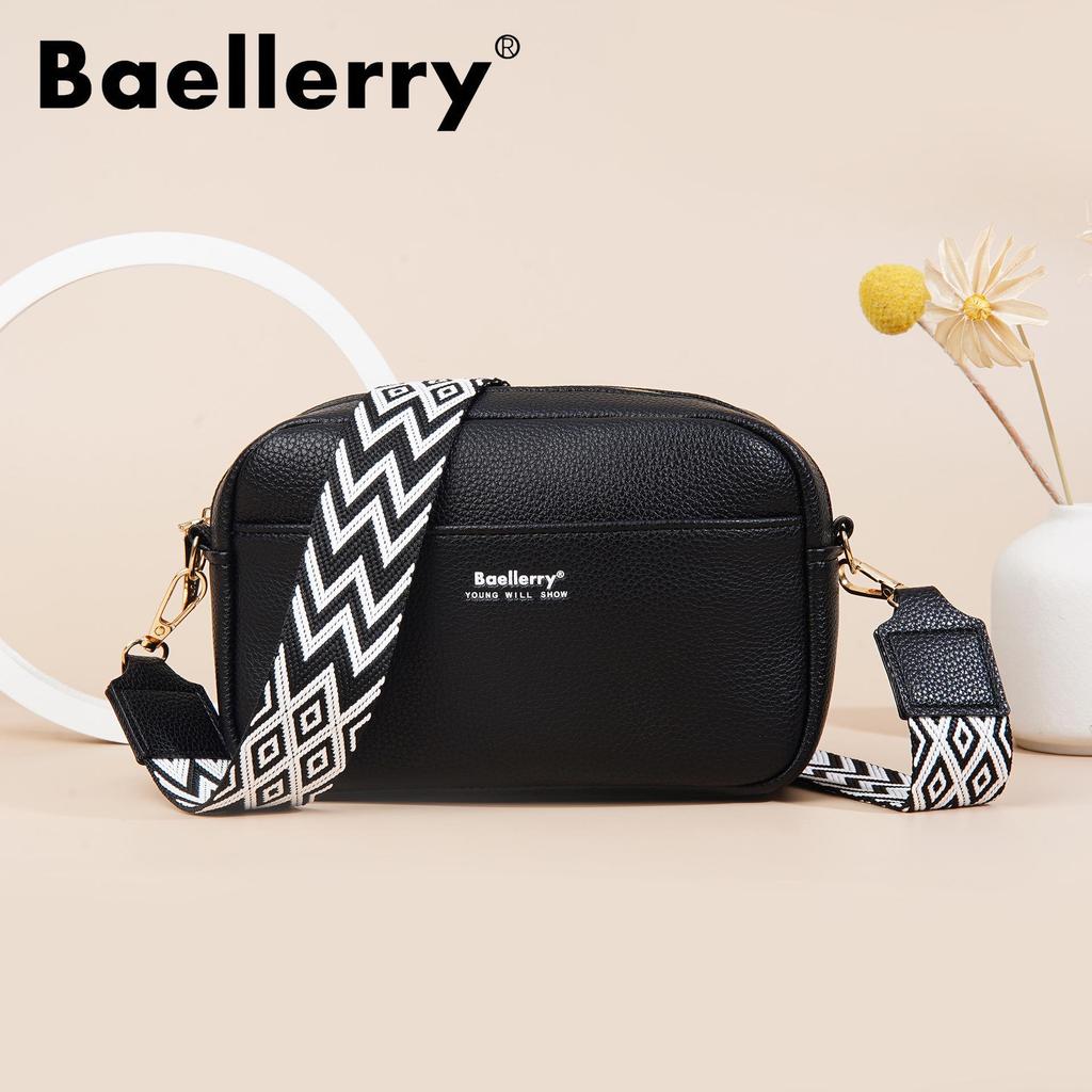 Women's Large Capacity Crossbody Bag - Lychee Pattern, Solid Color, Versatile Mini Phone Bag