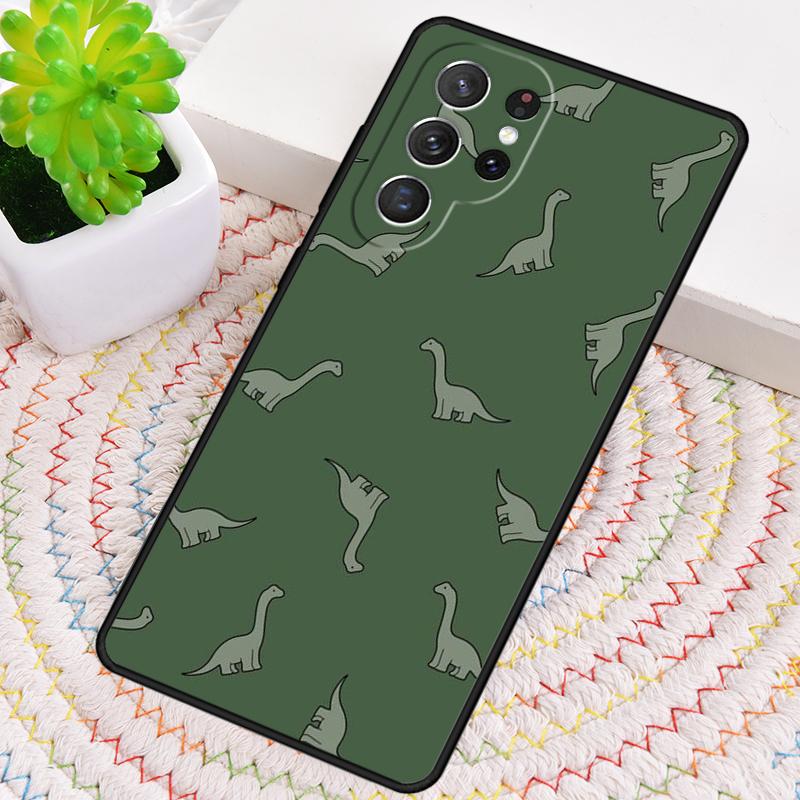 Fun Dinosaur Pattern Dino Phone Case for Samsung Galaxy Note 10 Pro S26 Ultra S23 S24 FE S25 S21 S22 PLUS Shockproof Cove