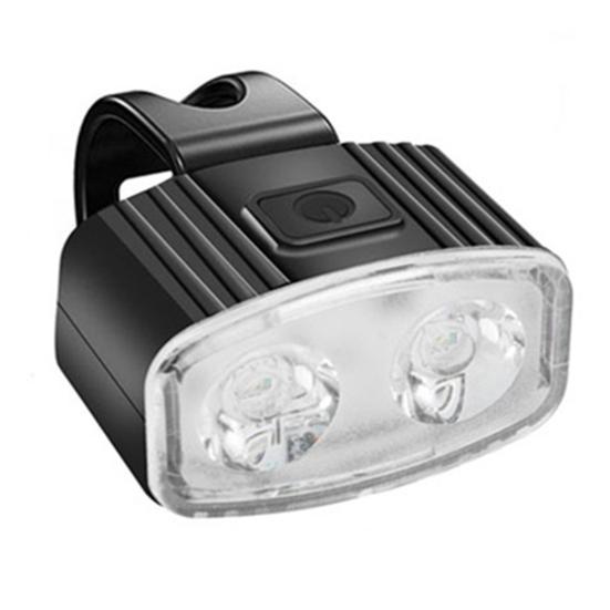 1/2Pcs Bicycle Headlight Tail Light Waterproof USB Rechargeable Universal MTB Road Mountain Bike Cycling Front Light Night Riding Warning Rear Lamp