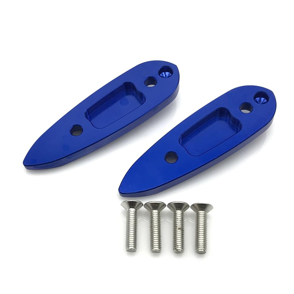 Motorcycle CNC Rearview Mirror Hole Cap Cover Mirror Eliminators Baffle Base Cover For Yamaha YZF R15 V3 17-20 YZF R3 R25