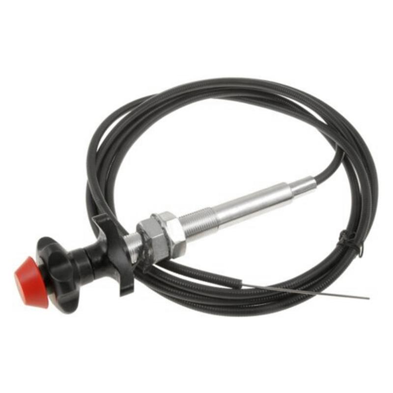 Vernier Locking Throttle Control Cable 55204 VCGTX10 Durable with 2 In Spare Part Multi Purpose for Length Universal Fit