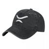 Logo of XRP Crypto Token Baseball Cap Male Hat Sports Cap Unique Hats Fishing Caps Man Women Beach Fashion Men's
