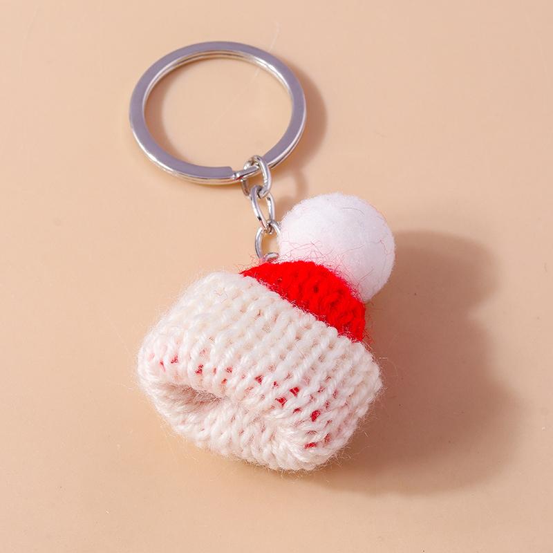 Lovely Handmade Bee Keychain Animal Key Ring Pendants for Women Girls Handbag Decor DIY Kid's Jewelry Gifts