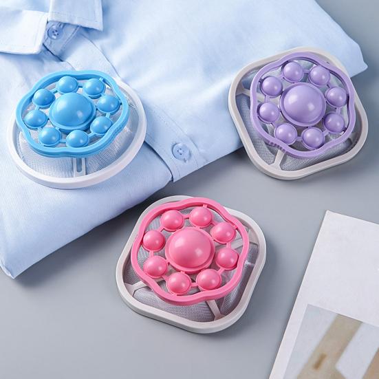 3Pcs Washing Machine Hair Remover Floating Hair Filtering Mesh Removal Bag Laundry Clear Drain Blockage Debris Collector