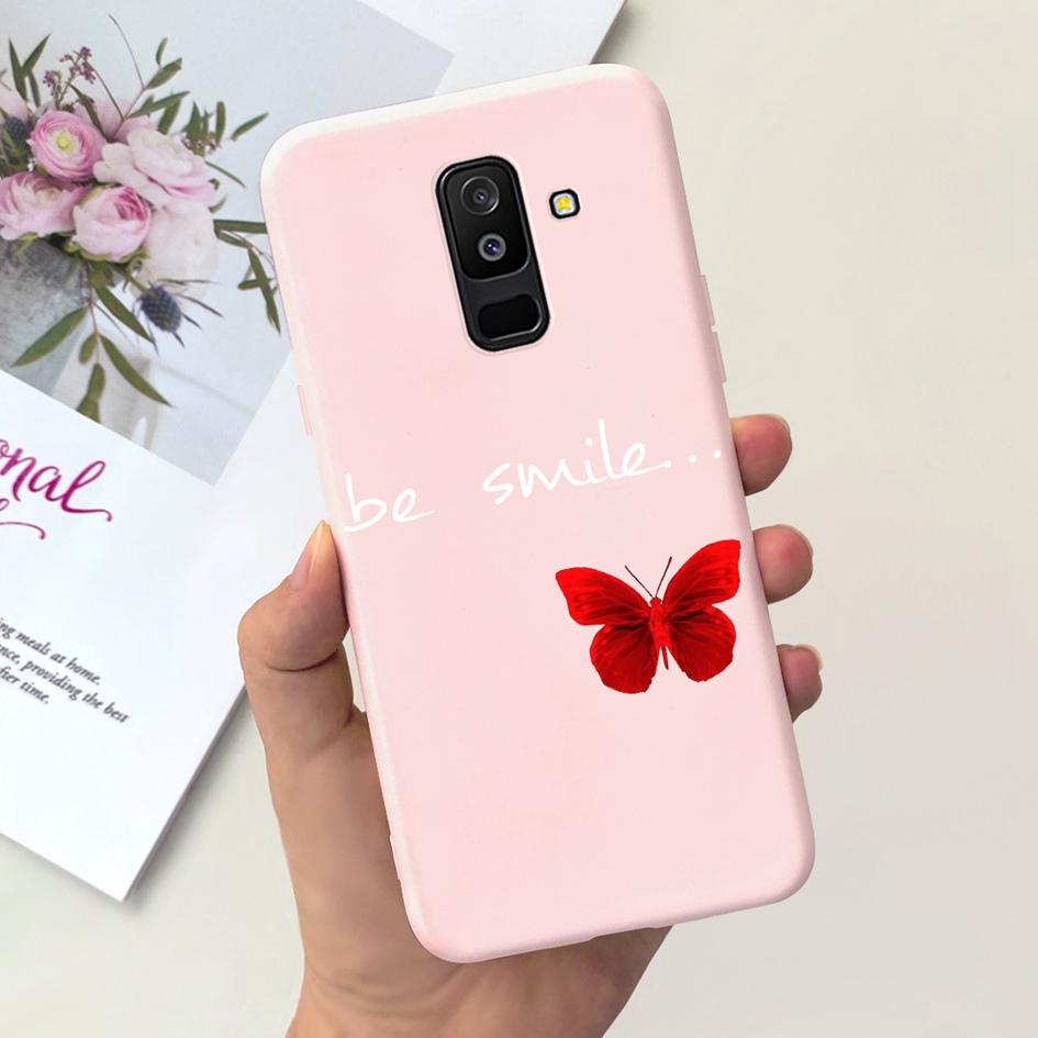For Samsung Galaxy A6 Plus 2018 Case A605 SM-A605F Phone Cover Cute Astronaut Soft Silicone Funda For Samsung A6 2018 A600F Capa