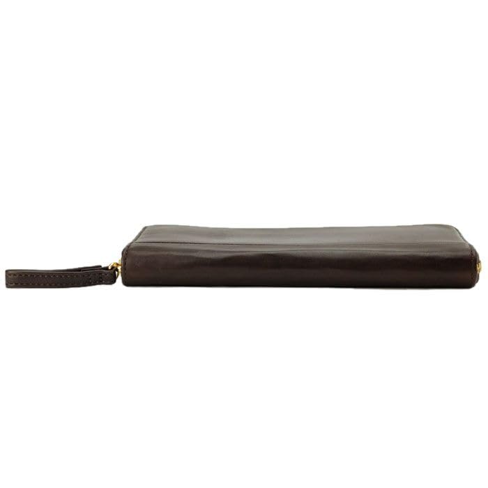 Porter Wise Round Wallet L (Braun) 341-01318