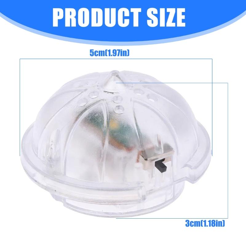 Set of 2 Decorative Miniature Lighting Lamp for Doll House Eye Friendly Light Ceiling Lamp Model for Craft Project