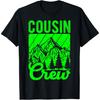 Cousin Crew Mountain Snow Family Best Crew Cousin T-Shirt