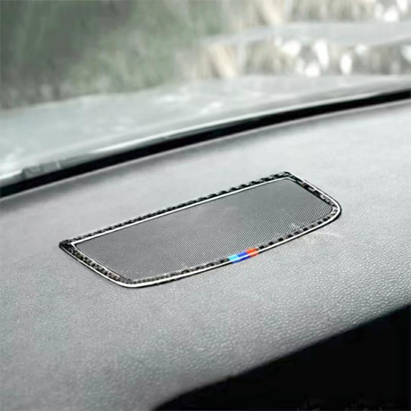 Car Dashboard Air Outlet Horn Ring Copilot Modification Cover Trim Strip Stickers For BMW X5 X6 F15 F16 Car Interior