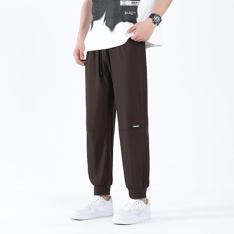 Zomer Heren Hoge Elastische Joggingbroek Grote Maat Gym Joggers Hardlopen Sneldrogende Sportbroek Herenkleding